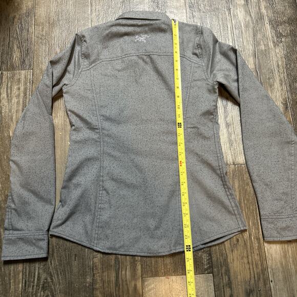 ARCTERYX Tavla Long Sleeve Button Down Shirt Casual Gorpcore Gray size Small - Picture 6 of 7